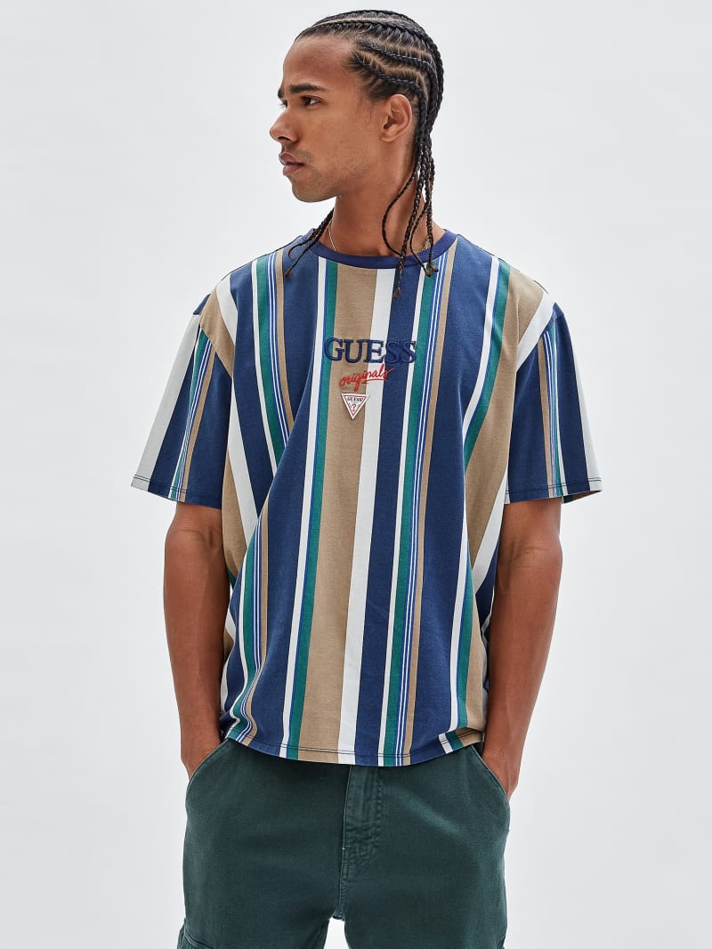 GUESS Originals Eco Striped Tee | GUESS