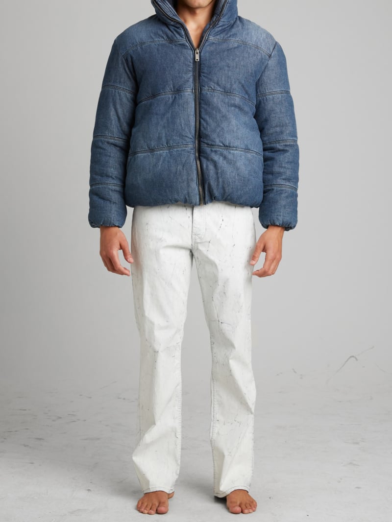 Guess jeans puffer jacket 2025