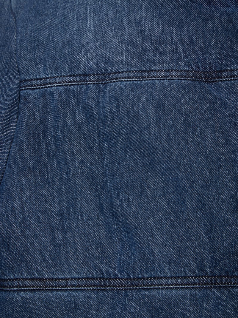 Guess denim hotsell puffer jacket