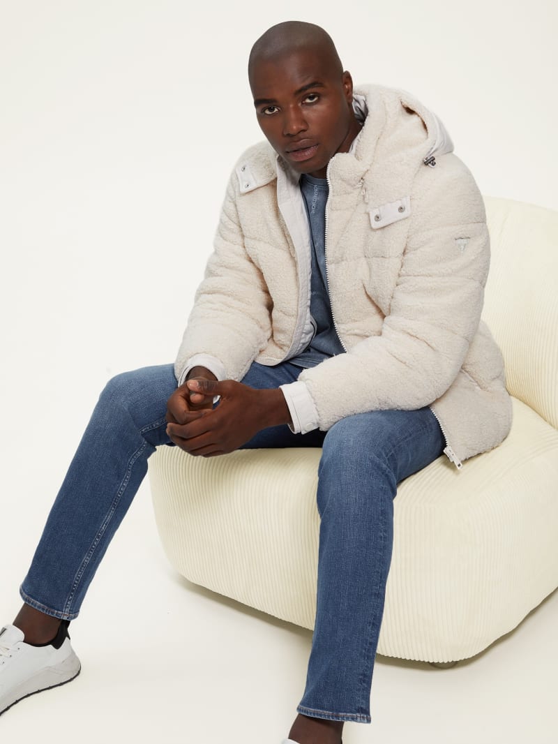 Teddy Puffer Jacket GUESS