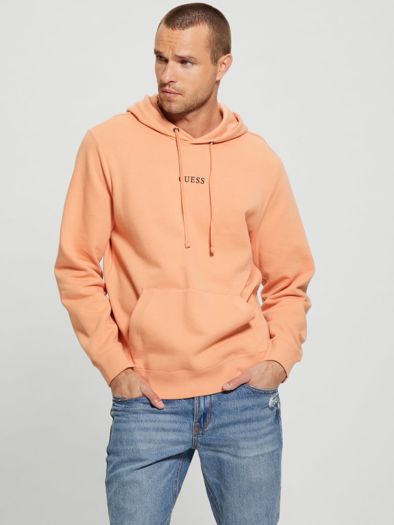 Pastel orange hoodie online