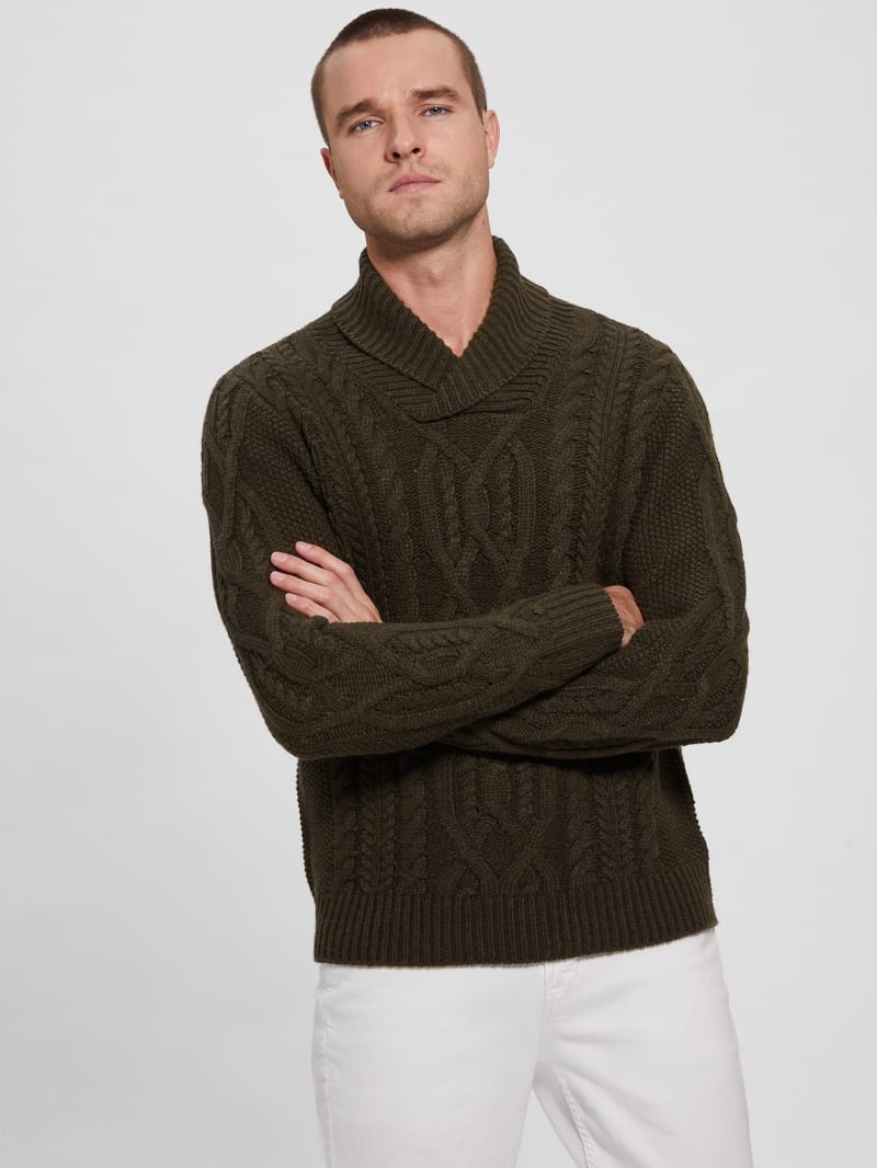 Kyle Shawl Sweater