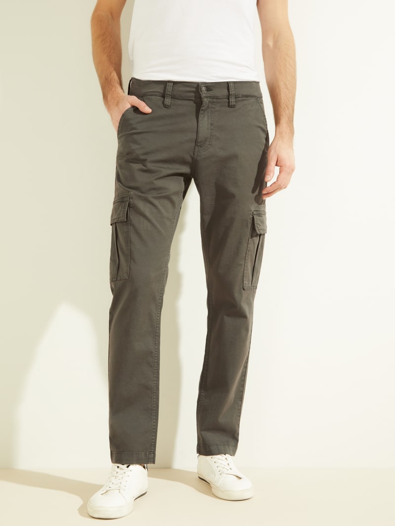 Luxe-T Men's Twill Cargo Pants