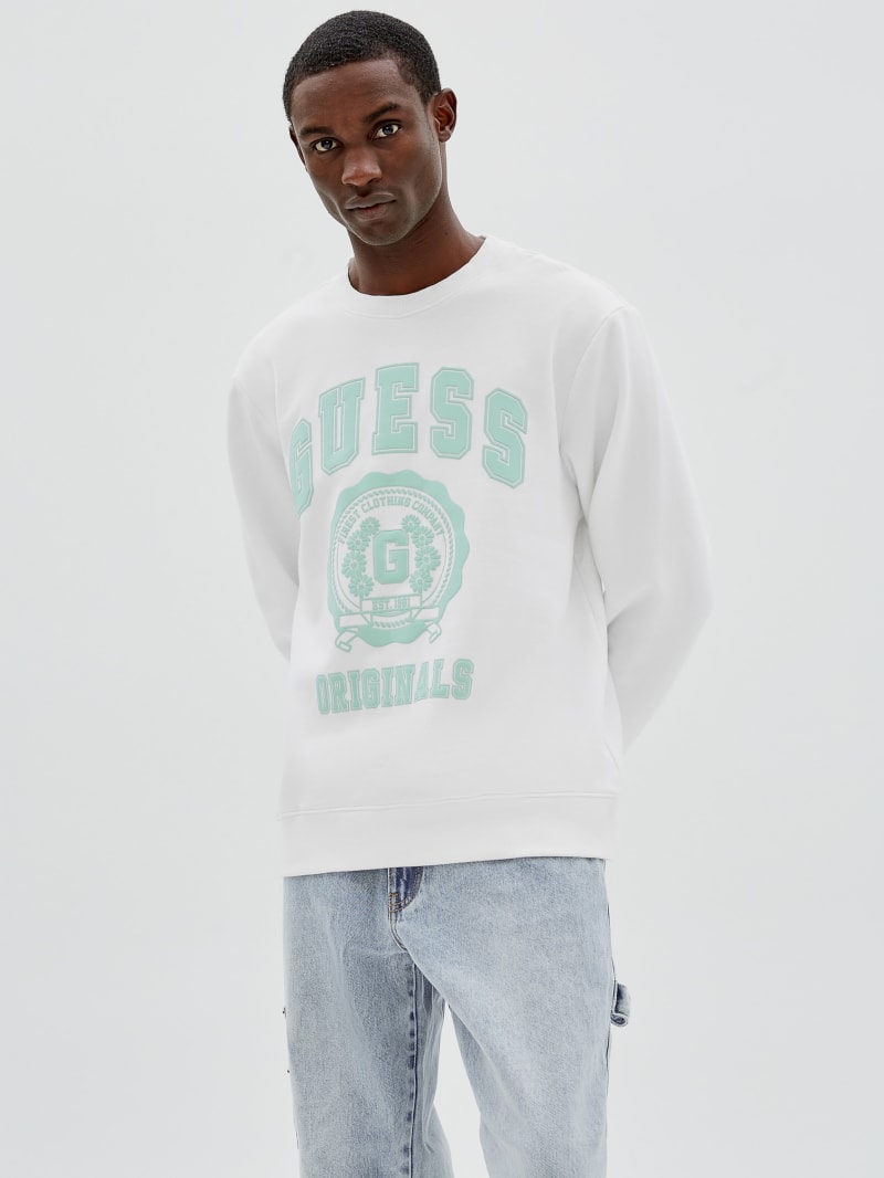 GUESS Originals Logo Crewneck Pullover