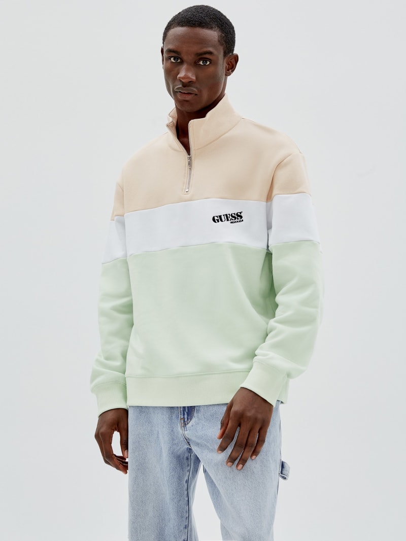 GUESS Originals Half Zip Pullover