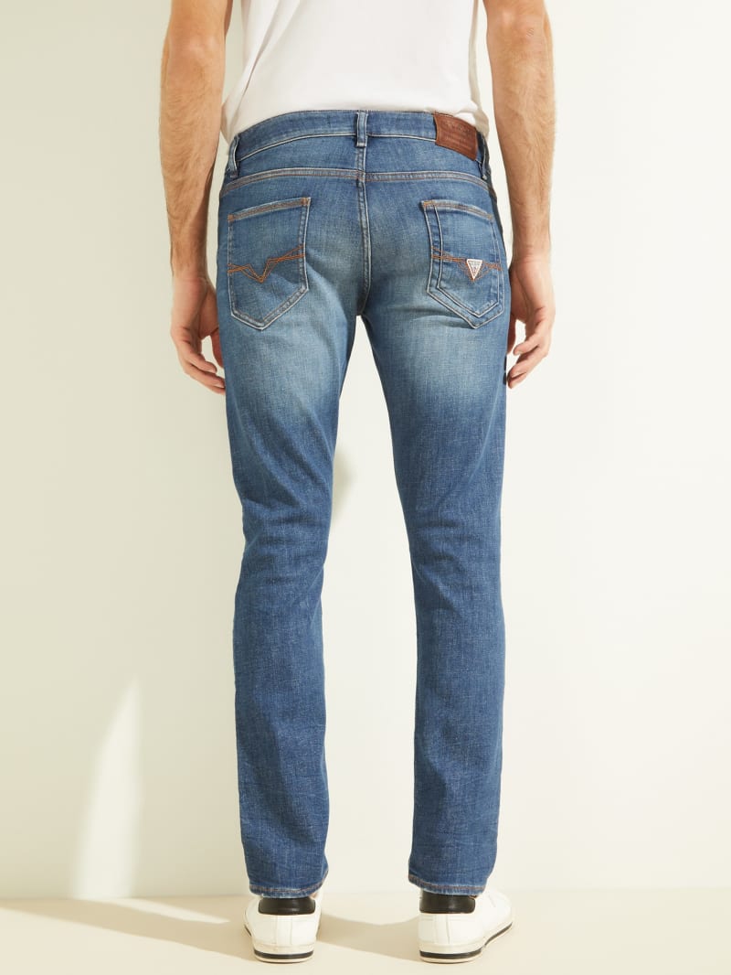 Eco Miami Low-Rise Skinny Jeans | GUESS Canada