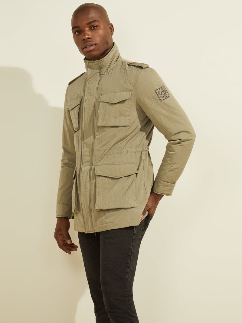 Guess man coat clearance