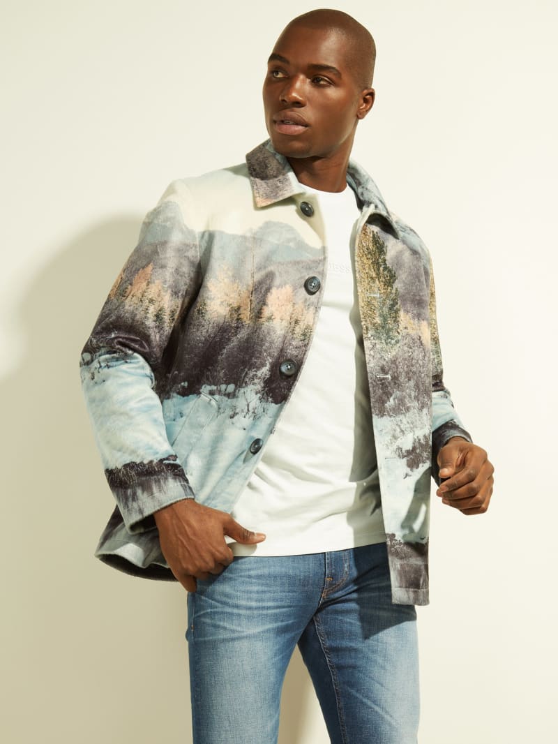 Cow Print Jacket