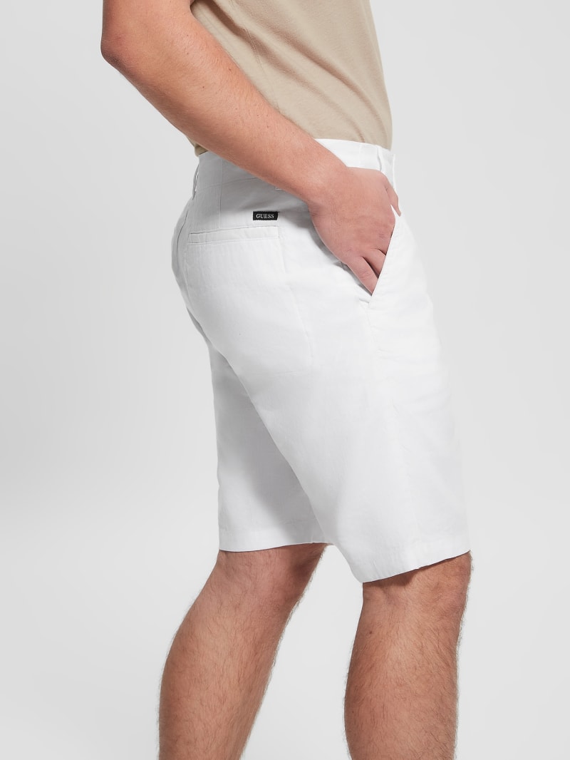 Guess white shorts shop