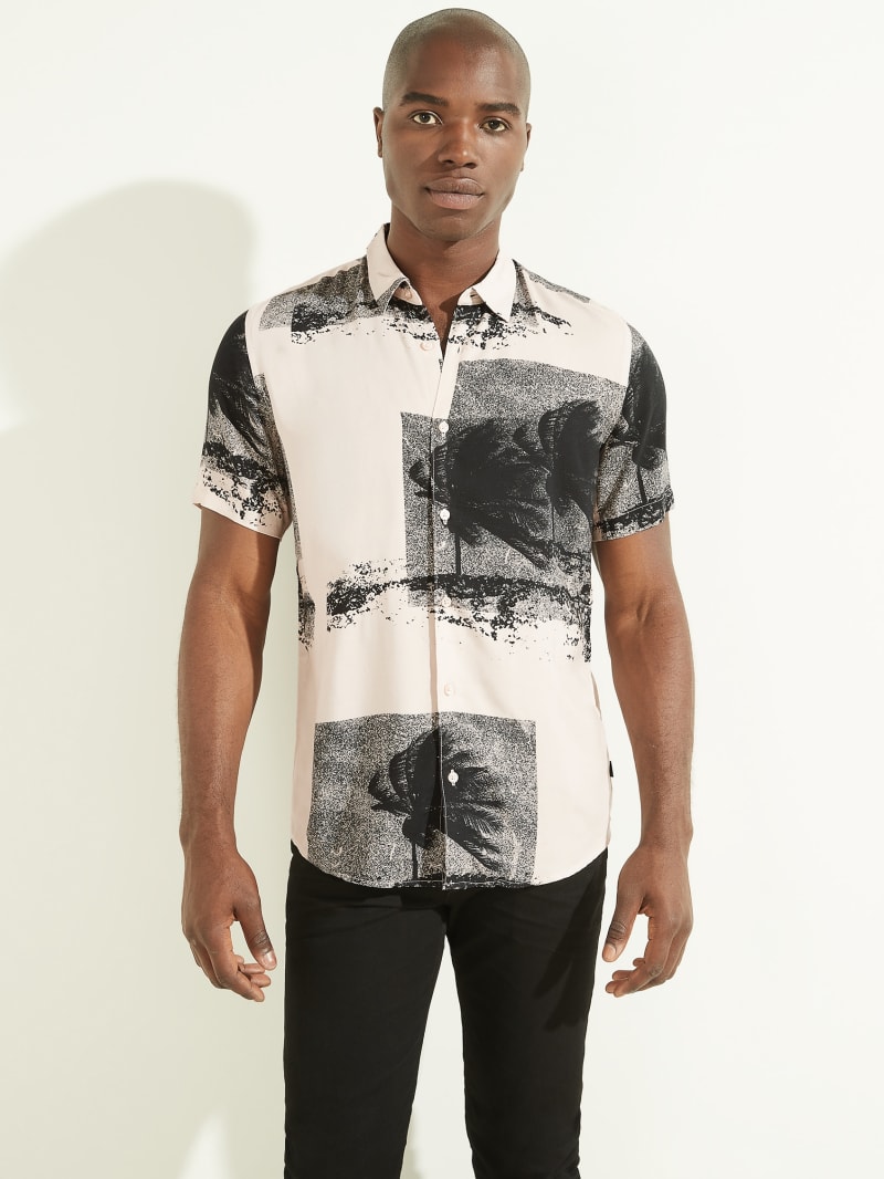 Eco Rayon Palm Shirt