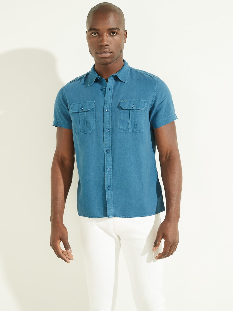 Coast Linen-Blend Shirt 