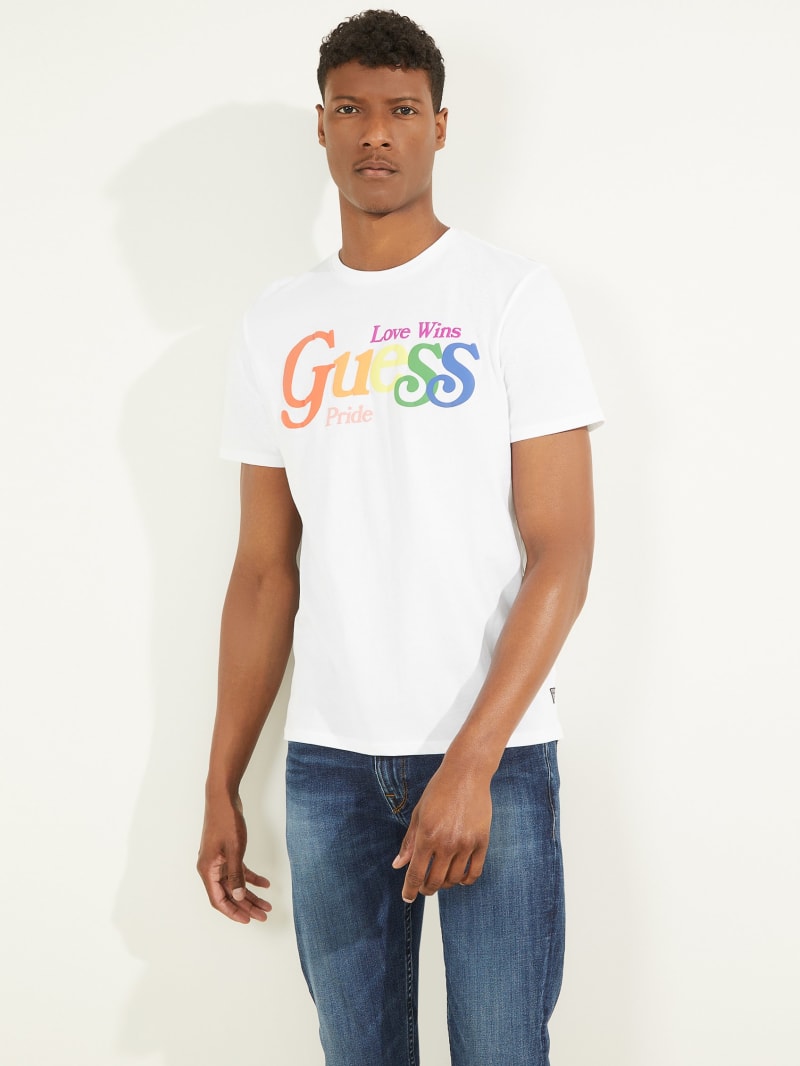 Guess pride shirt Clearance