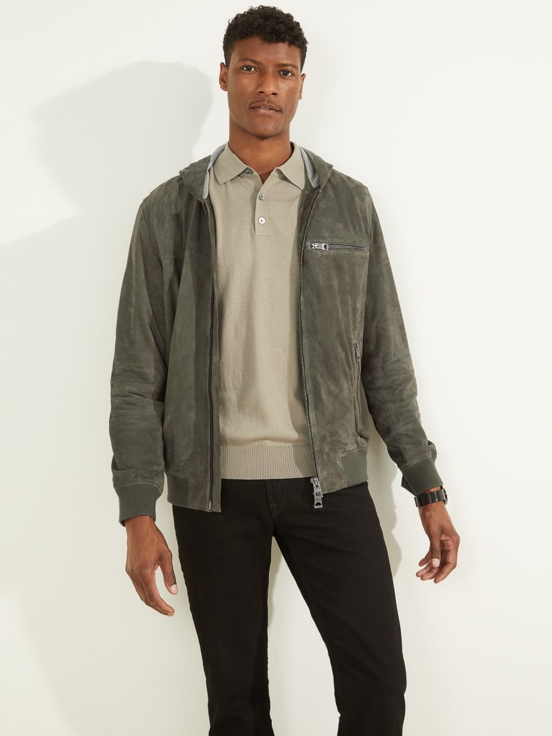 Suede Flight Jacket | GUESS