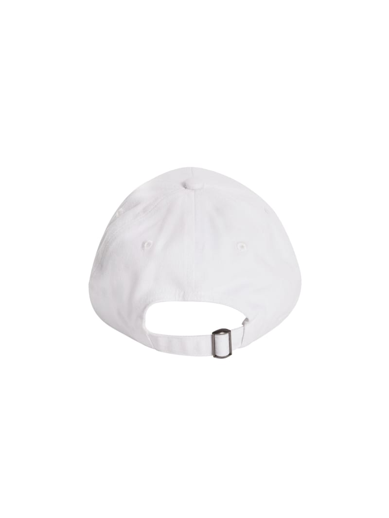 LV Monogram White Distressed Dad Hat w/ Ponytail — Frostytch