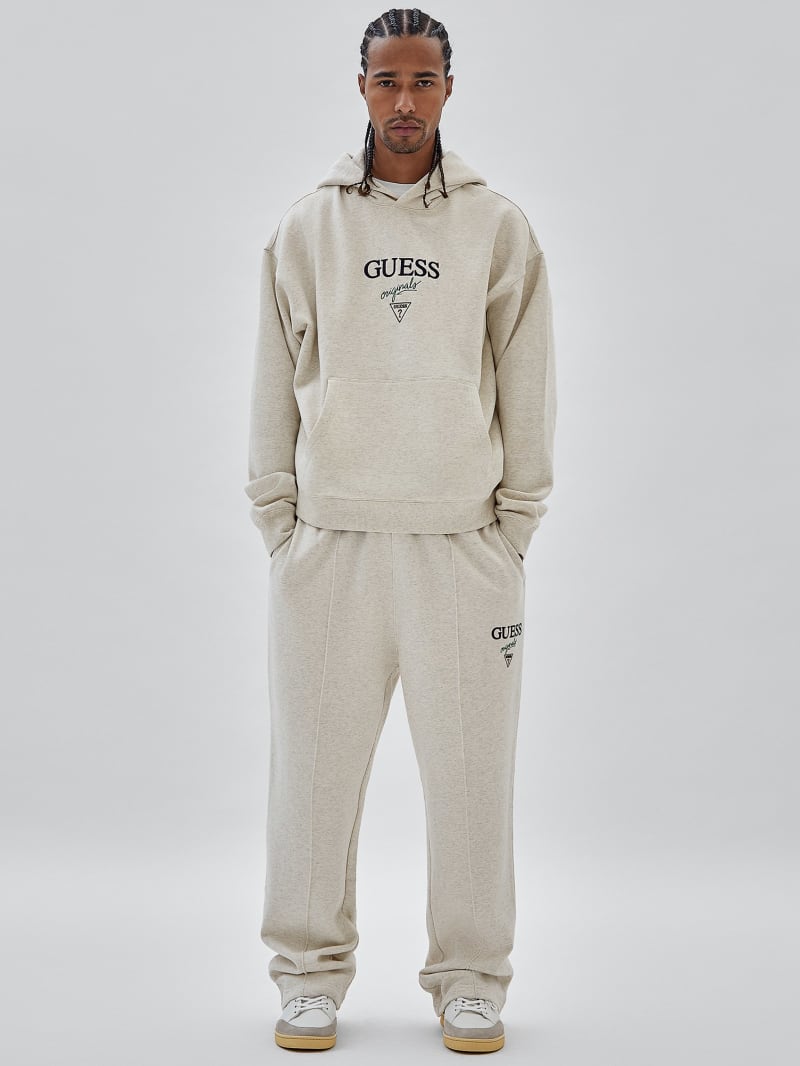 Guess Originals logo joggers in black