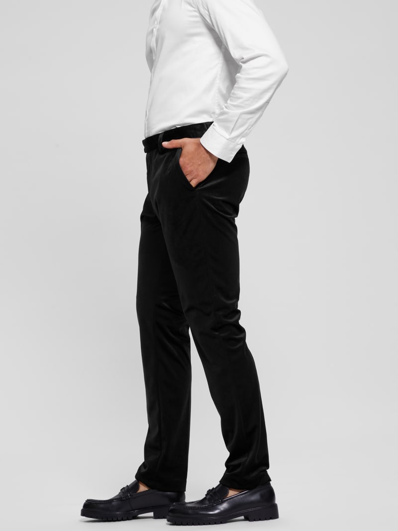 割引 Slim Velvet Fulham Trousers GUESS | メンズウェア