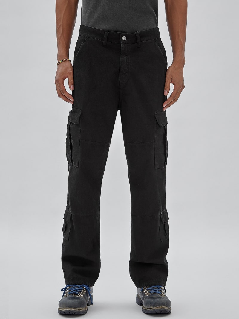 Guess cargo pants clearance mens