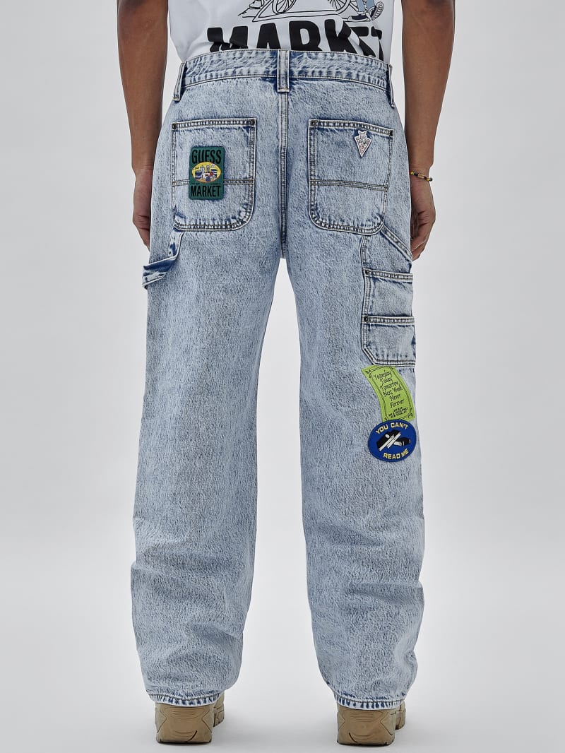 GUESS Originals x Homeboy Upcycled Paneled Jeans