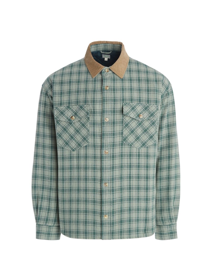 Guess flannel shirt cheap