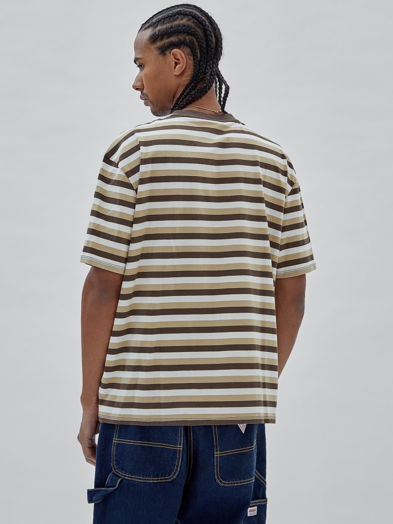 Guess ivy striped hotsell tee