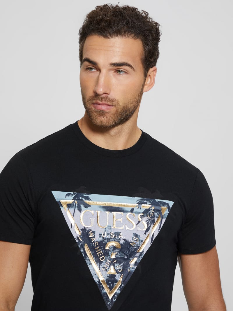 GUESS Crewneck Logo Tee | GUESS