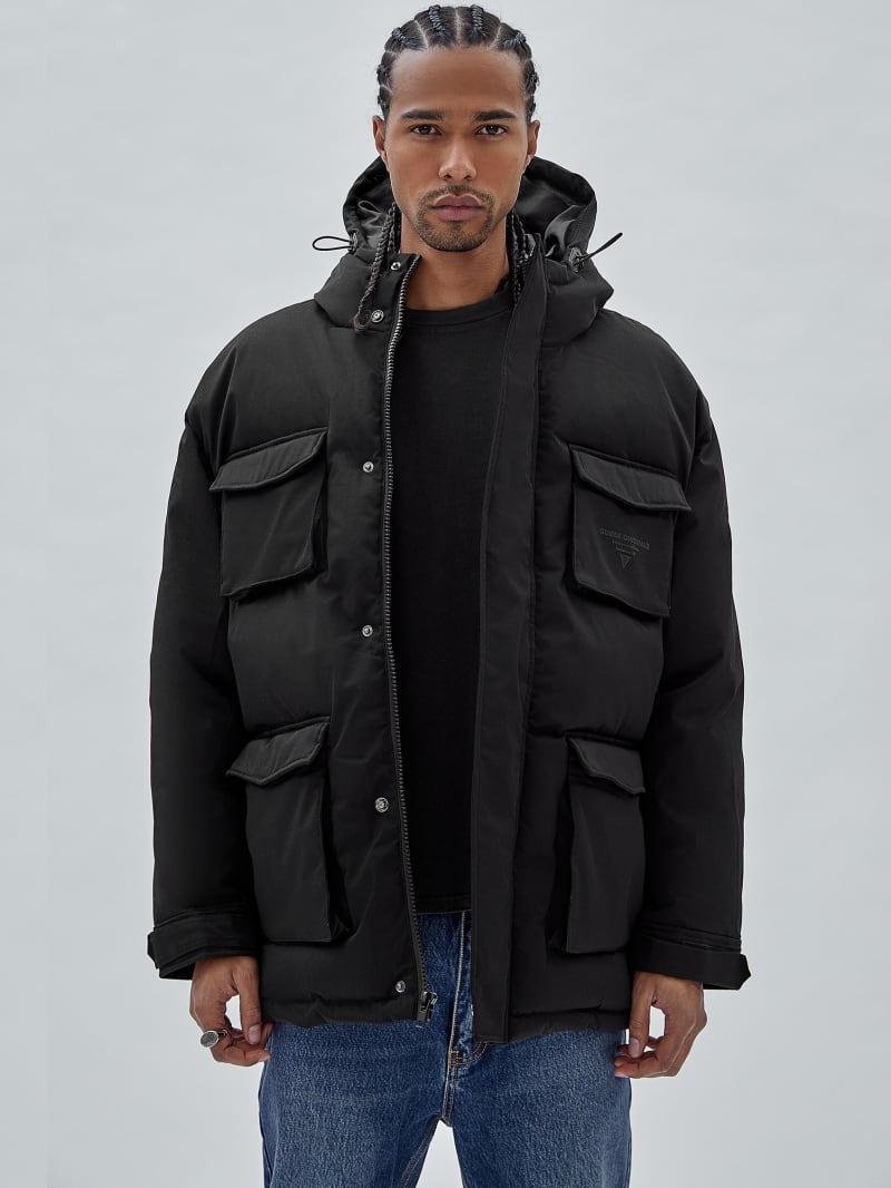 Guess classic hot sale hooded parka