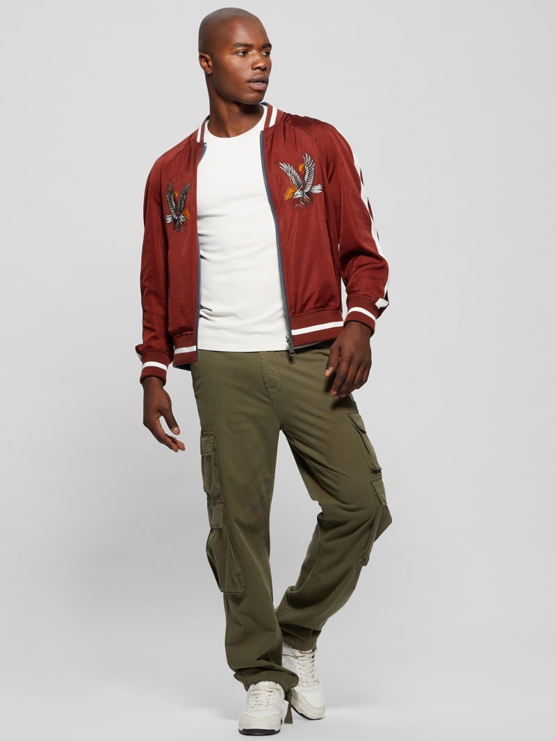 Irvine Reversible Souvenir Jacket | GUESS