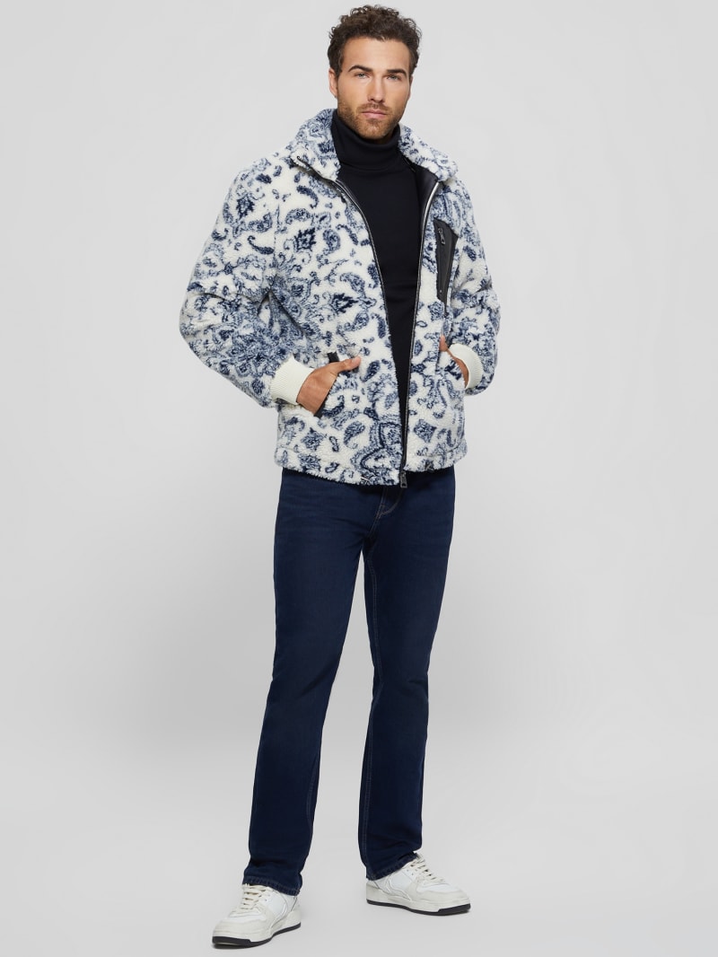 Guess sherpa hoodie online