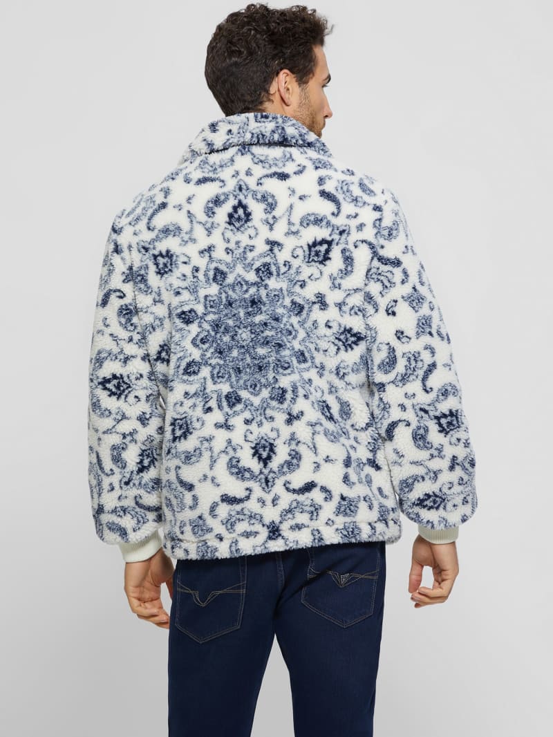 Guess sherpa hoodie online