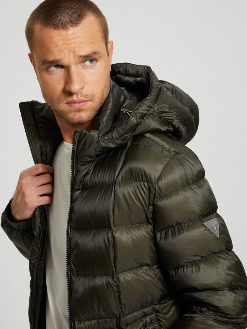 Guess Men's Hooded Puffer Jacket