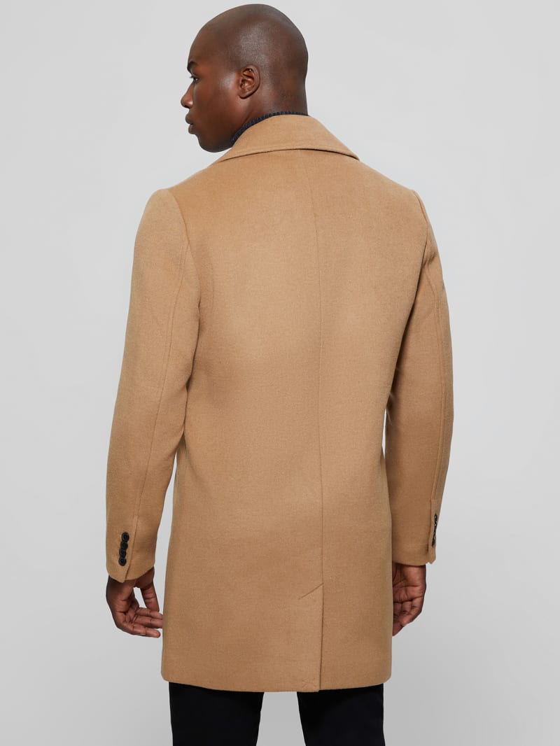 Guess wool pea coat hot sale