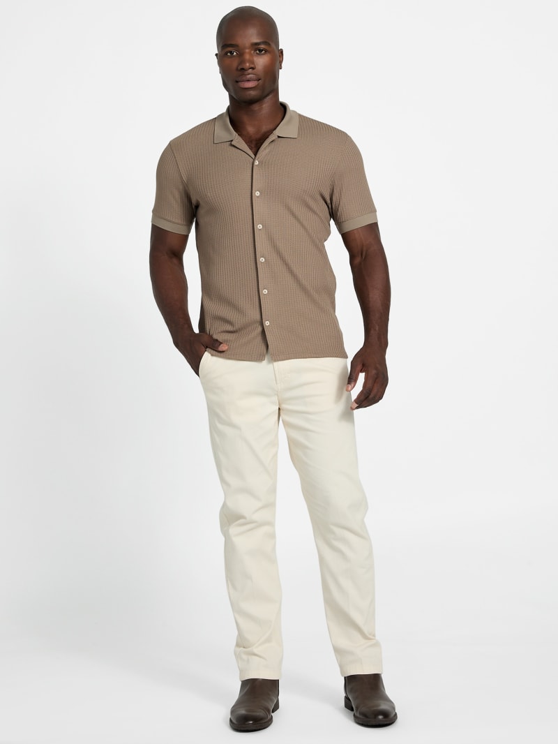 Pointelle Knit Shirt