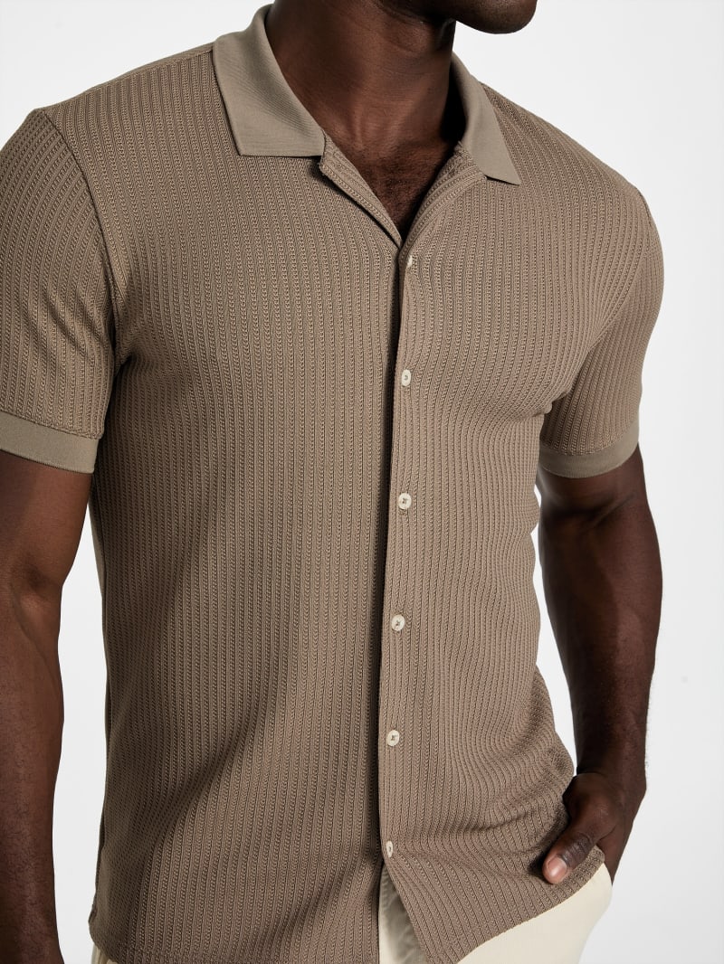 Pointelle Knit Shirt