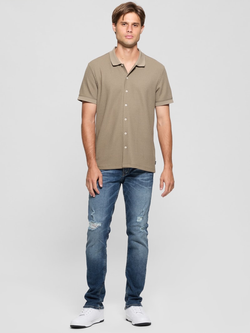 Pointelle Knit Shirt - thumbnail 7