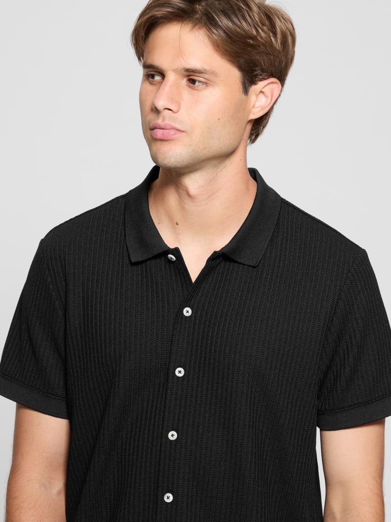 Pointelle Knit Shirt - thumbnail 3