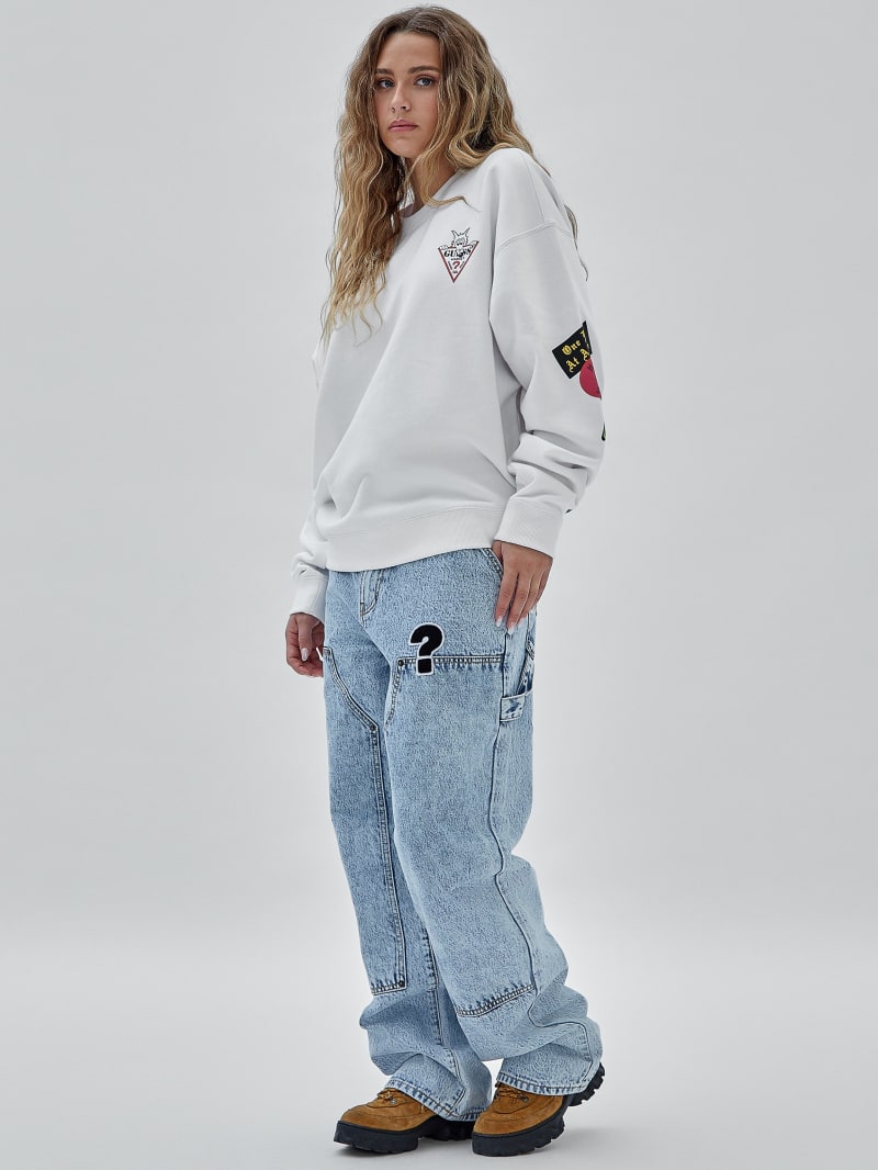 Guess originals sweatshirt deals