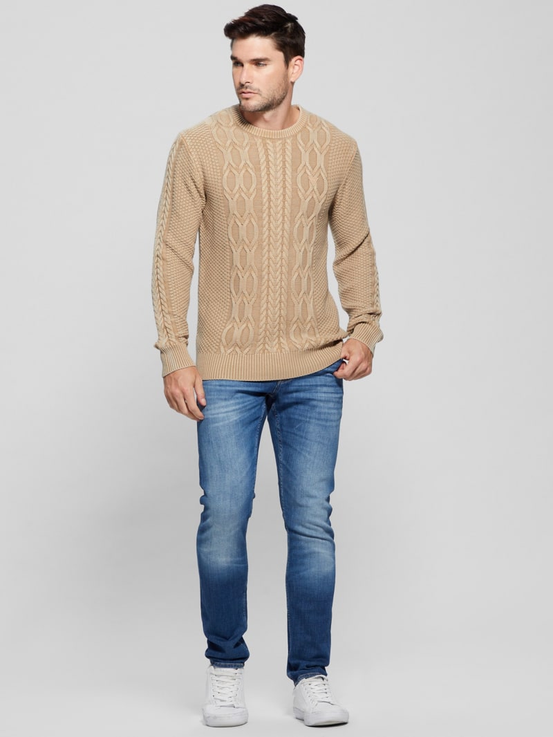 Andy Cable Acid Wash Sweater