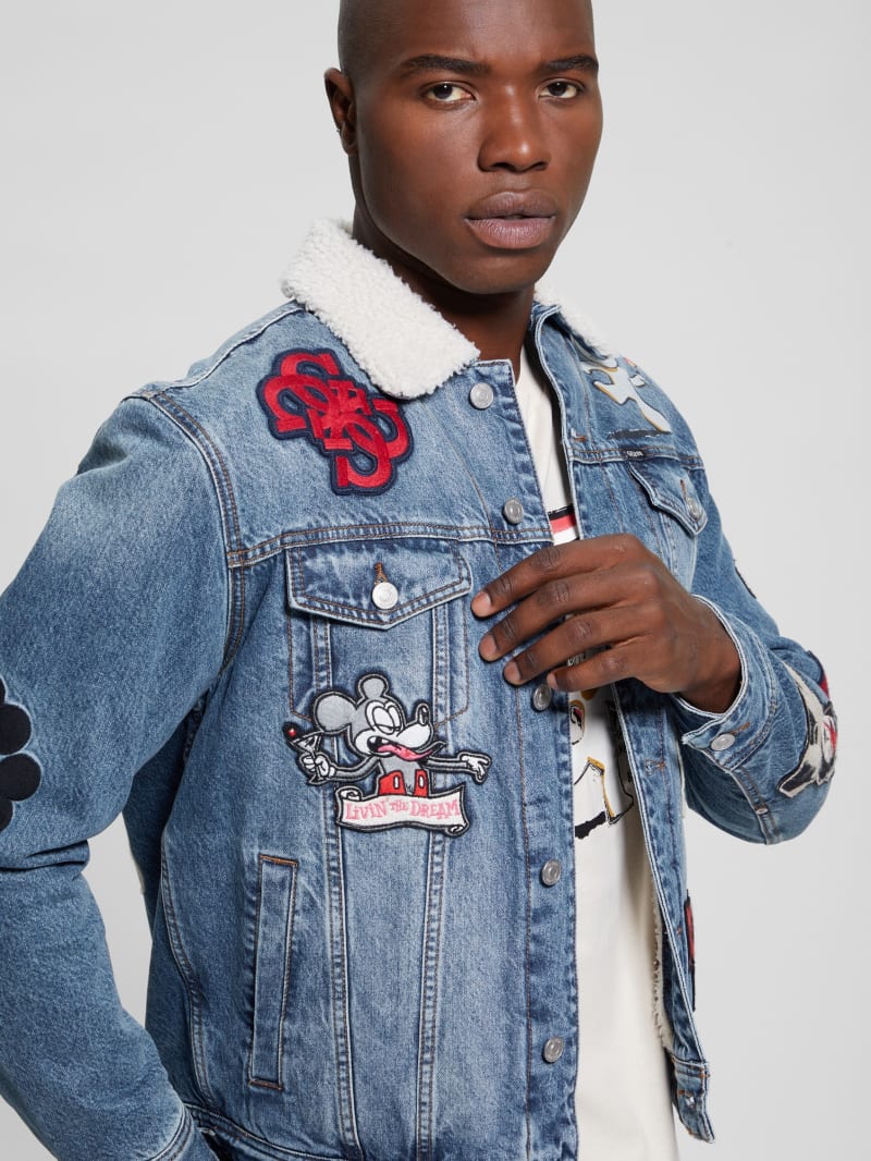 Dean Denim Sherpa Jacket GUESS