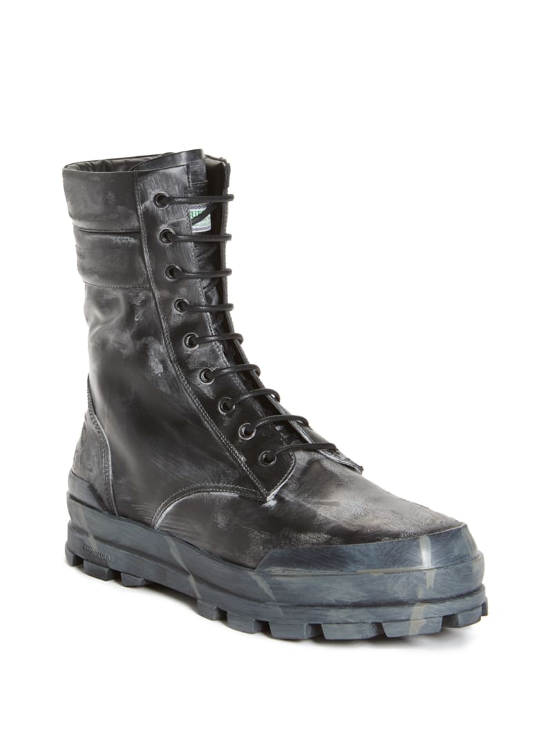 Black guess boots discount