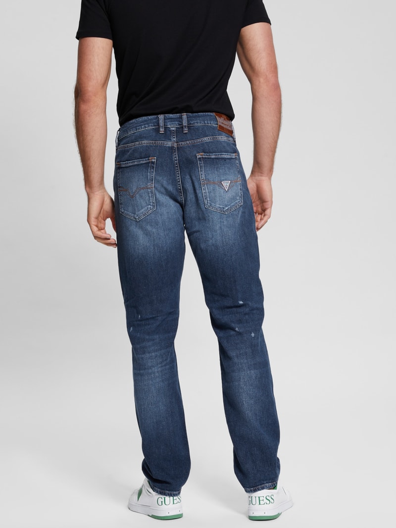 Eco Drake Distressed Tapered Jeans | GUESS