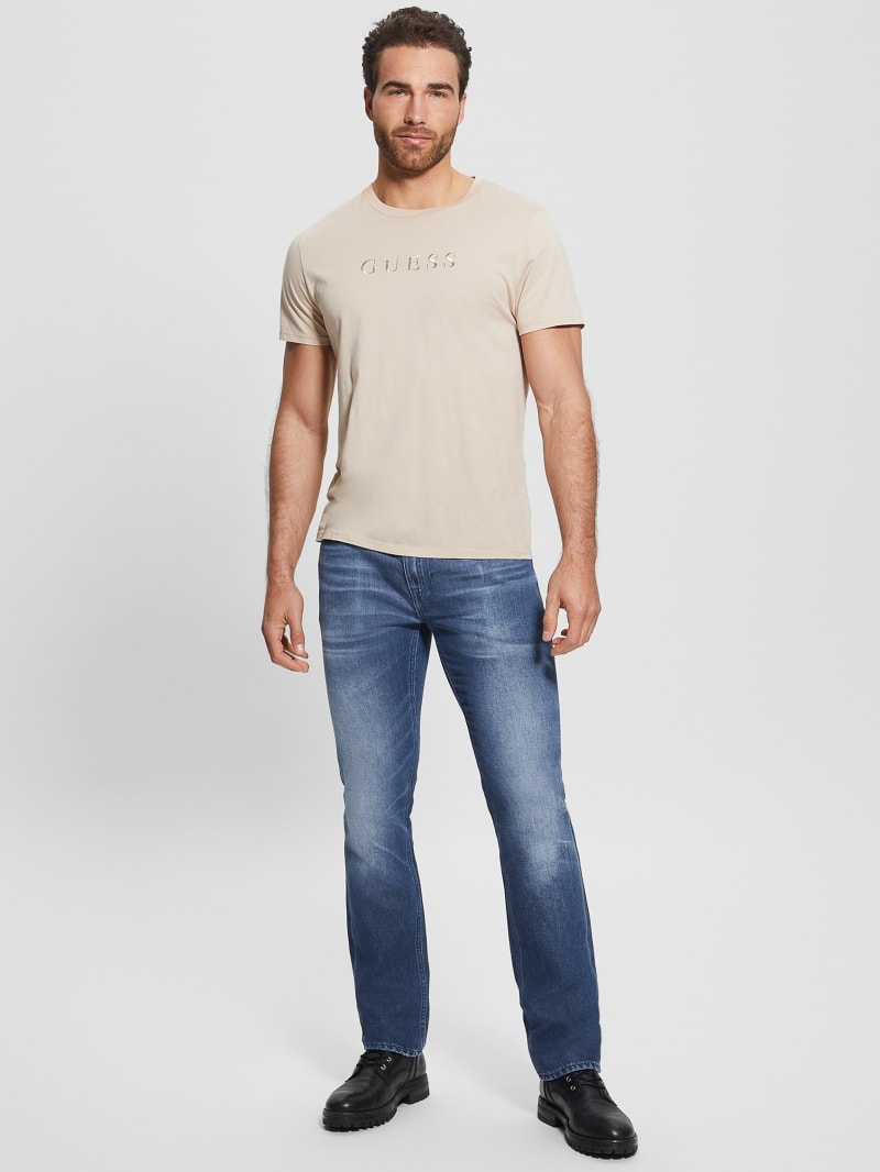 Eco Angels Linen-Blend Straight Jeans