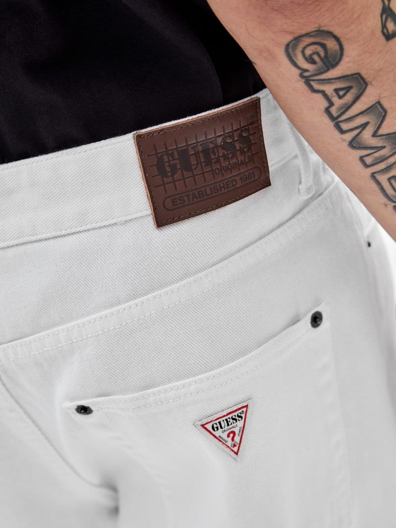 White guess jeans hotsell