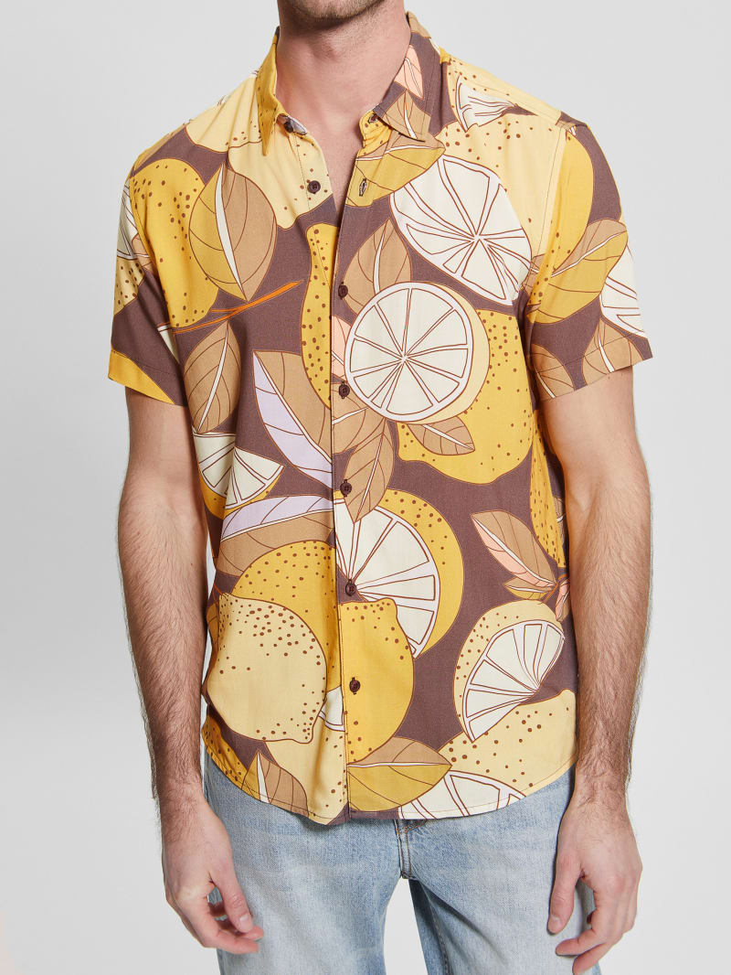 Eco Rayon Lemon Shirt