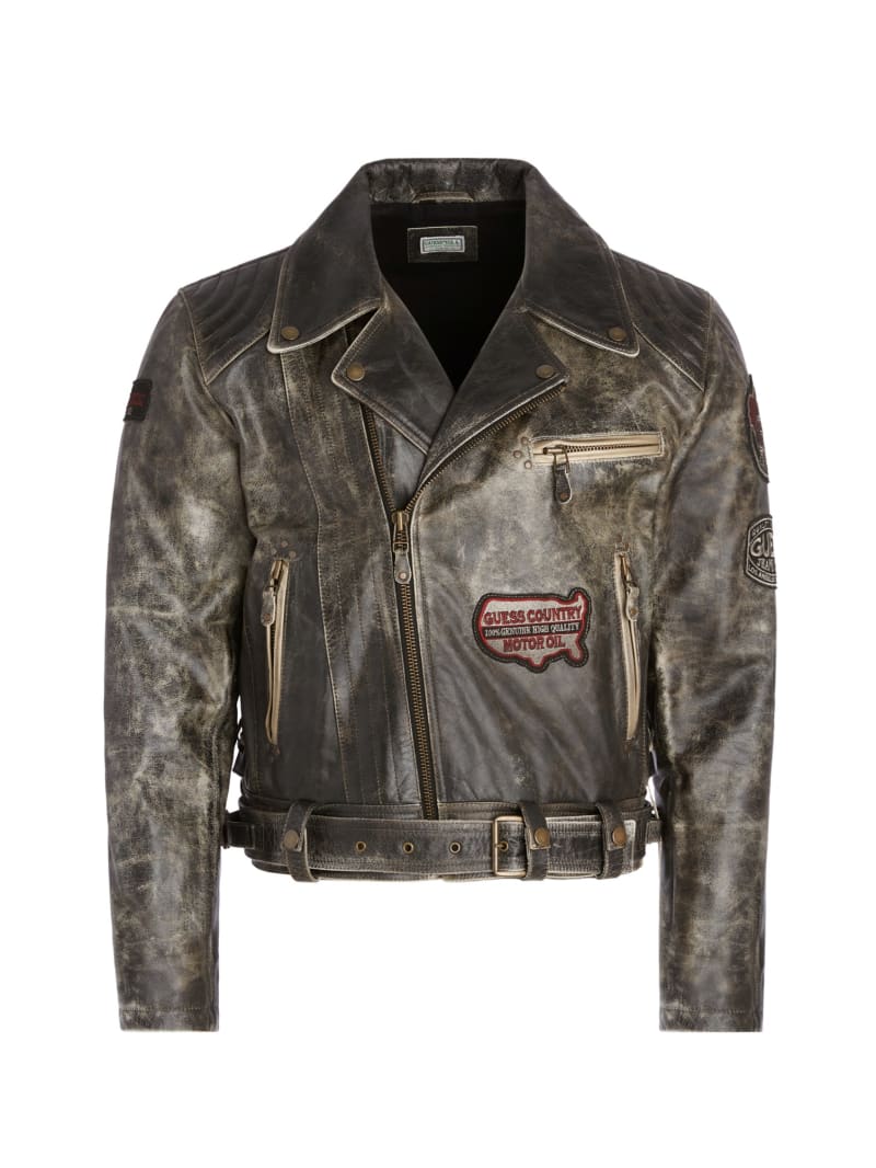 Vintage Leather Jacket | GUESS