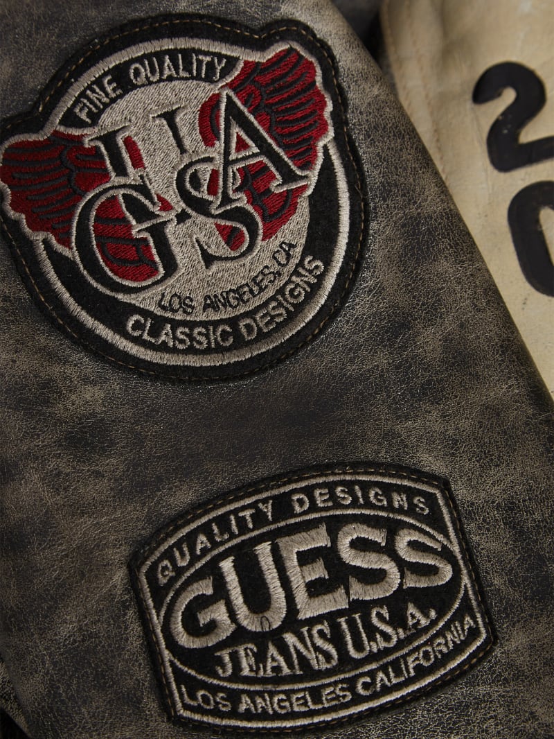 Vintage Leather Jacket | GUESS