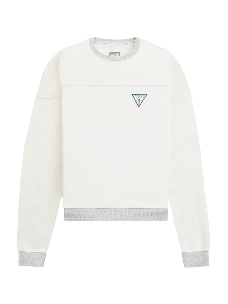 Guess white sweatshirt on sale