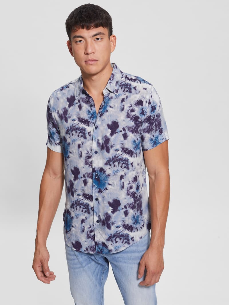 Eco Rayon Tie-Dye Birst Shirt