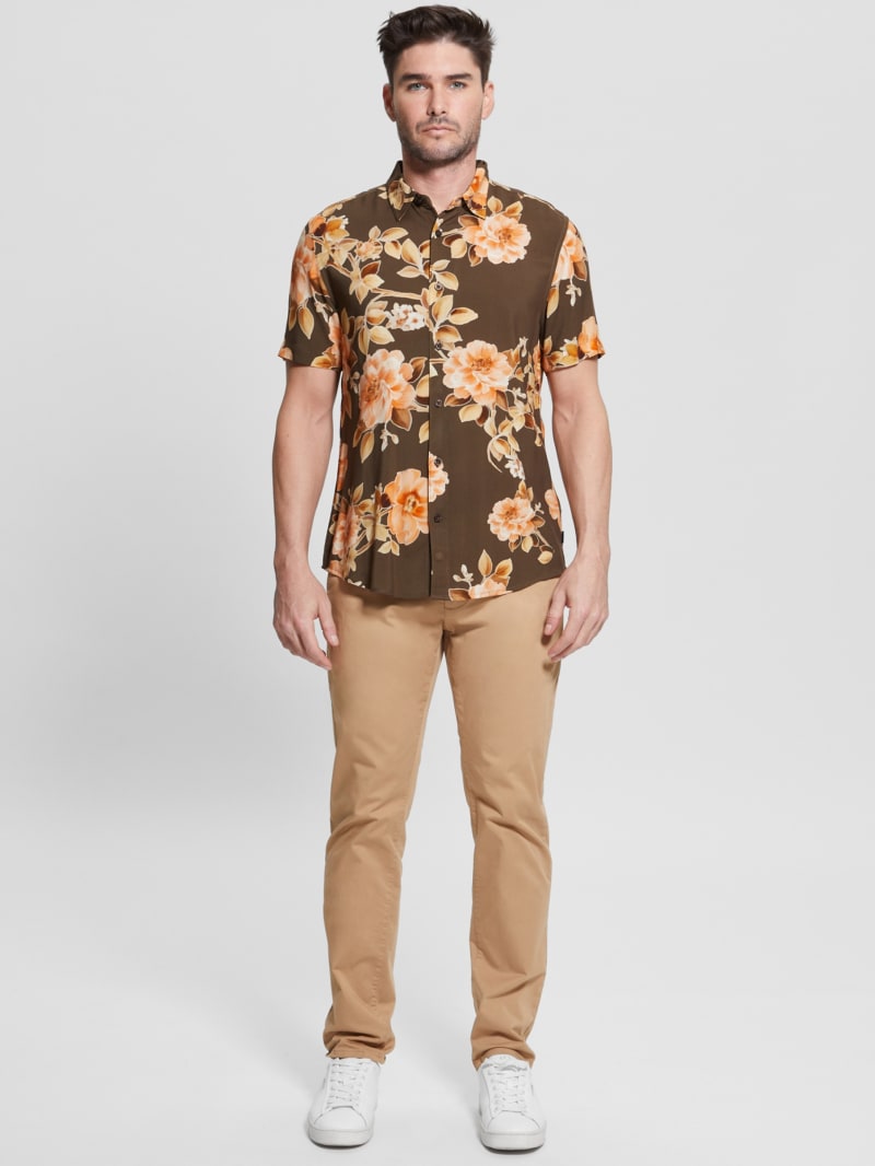 Eco Rayon Floral Shirt