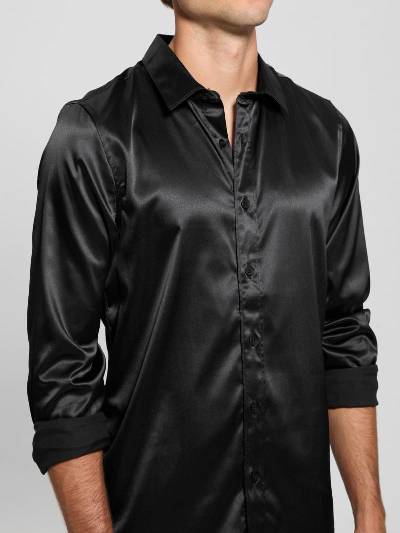 Guess men's long sleeve deals