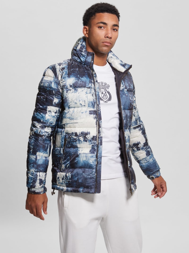 Guess on sale polyester jacket